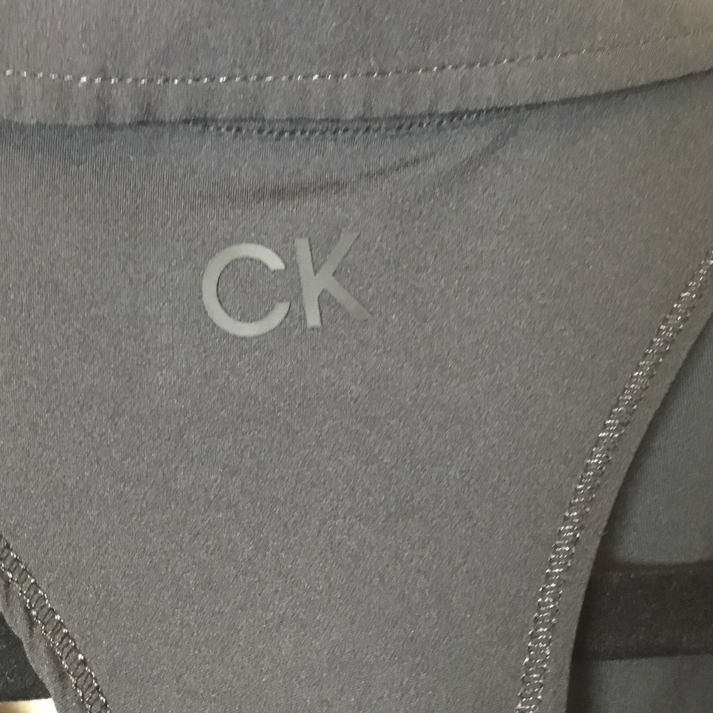 Calvin Klein Performance Black Racerback Mini Dress - M - Picture 6 of 8